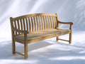 Banc de jardin - Bois - 150x61x89 cm - Bois clair - Classique